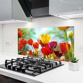 Szkło nad Blatem Klasyczna Elegancja Kwiatów