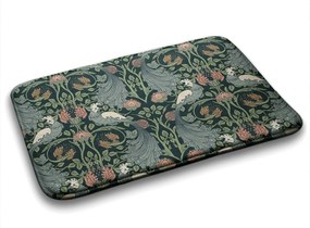 Dywanik łazienkowy Dywanik łazienkowy Ptaki Rośliny