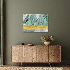 Obraz - Emerald Mountains N⁰1 (70x50 cm)