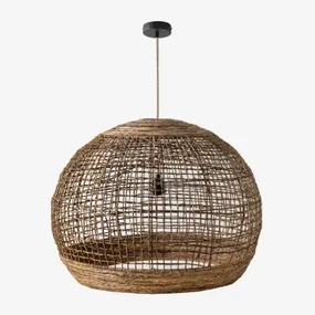 Lampa Sufitowa Udane Miel - Czarna & Ø80 Cm Udane - Sklum