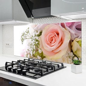 Panel Kuchenny Królewskie Róże W Ogrodzie