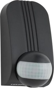 Telefunken 306505TF - Zewnętrzny czujnik ruchu 180° IP44 czarny
