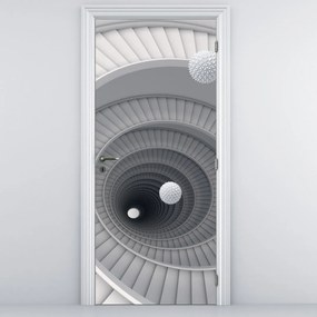 Fototapeta na drzwi - Abstrakcja 3D (95x205cm)
