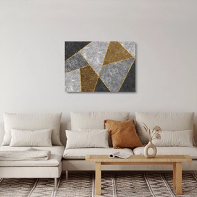 Obraz na szkle - Imitacja materiałów (70x50 cm)