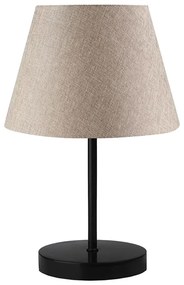 Lampa biurkowa AYD 1xE27/40W/230V beżowa/czarna