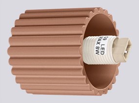 Jasnobrązowy kinkiet ø 12 cm Orbital – Sollux