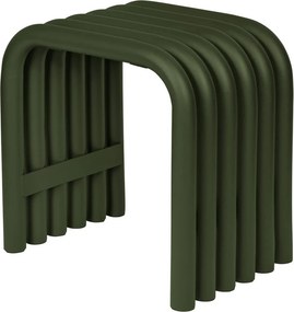 Zielone metalowe krzesło ogrodowe Nokk – noo.ma