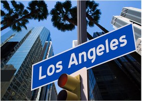 Obraz - Los Angeles (70x50 cm)