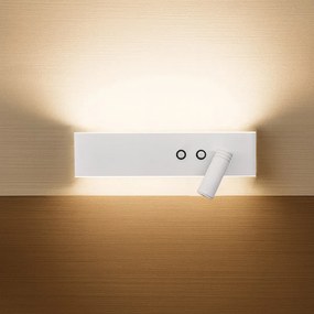 Kinkiet Resort right 10W + 3W LED 4000K Biały