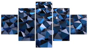 Obraz abstrakcji (125x70 cm)