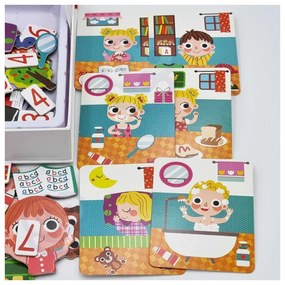 Tooky toy puzzle drewniane pudełko magnetyczne