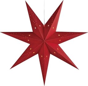 Czerwona świąteczna wisząca dekoracja świetlna Saturnus – Markslöjd