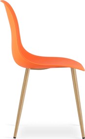 Pomarańczowe krzesło OSAKA