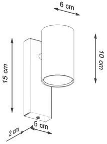 Kinkiet UTTI biały SOLLUX  LIGHTING