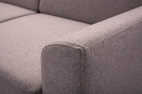 Masseno Narożnik SAPORE z funkcją spania i pojemnikiem na pościel Narozniki L, Rozkładana sofa - Beżowy, DENVER 05