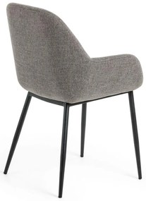 Szare krzesło Konna – Kave Home