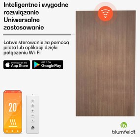 Blumfeldt Heat Square, Promiennik podczerwieni, 700 W