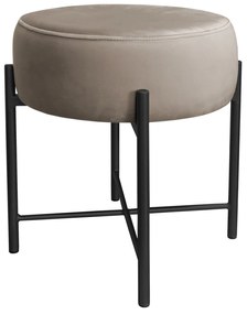 Taboret Pola noga metalowa czarna MG09