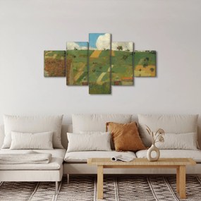 Obraz - Edouard Vuillard, Landscape of the Ile de France, reprodukcje (125x70 cm)