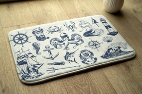 Dywanik łazienkowy Dywanik łazienkowy Morskie Symbole