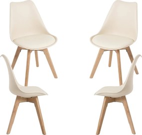 Zestaw 4 Krzese Synk Basic