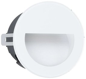 Eglo 99577 - LED Zewnetrzna oprawa wpuszczana ARACENA LED/2,5W/230V IP65 biała