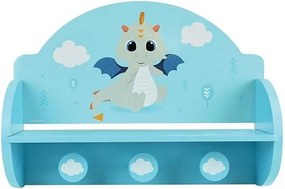 Półka Wieszak Smok Leon z Przechowalnią dla Dziecka