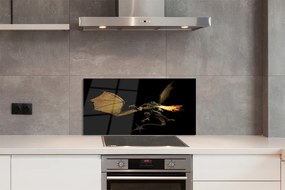 Panel Kuchenny Szklany Atak Ziejącego Smoka