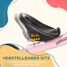 AIYAPLAY Trójkołowiec z koszykiem rowerowym