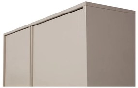 Kremowa szafa modułowa z litego drewna sosnowego 100x110 cm Daily – vtwonen