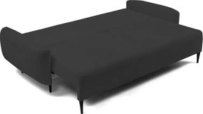 Sofa BOHO z funkcja spania i pojemnikiem CZARNY PERFECT HARMONY 99