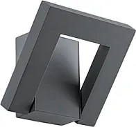 Leva - 12W LED wall light, CCT 3000K-4000K, 340° adjustable, 960 lm, IP54, Matt Anthracite - Perenz