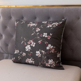 PrzytulneMieszkanie.pl PrzytulneMieszkanie.pl Pościel flanelowa BLOSSOM szara Rozmiar pościeli: 70 x 90 cm | 140 x 200 cm