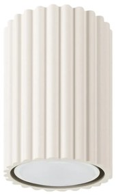 Plafon KARBON 10 beżowy ryflowany SOLLUX  LIGHTING