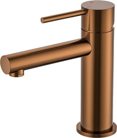 Luisa bateria niska umywalkowa szczotkowanej miedzi - Essebagno