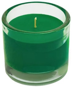 Świeca w szkle MINNESOTA GREEN 9 cm ciemnozielona