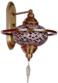 Kinkiet YENI 1xE27/40W/230V brązowy