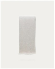 Kremowy koc z mieszanki wełny 130x170 cm Hura – Kave Home