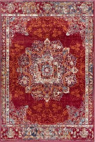 Dywan klasyczny Luxor Rozeta czerwony 200 cm x 280 cm