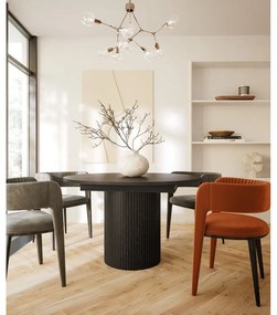 Okrągły rozkładany stół w dekorze dębu ø 115 cm Malaga – Bonami Selection