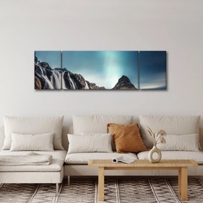 Obraz wodospadów (170x50 cm)