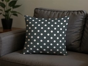 Dekoracyjna poszewka na poduszkę COLAM GREY 45x45 cm, szary