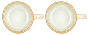 Kremowe kamionkowe kubki zestaw 2 szt. na espresso 80 ml Styles – Villa Collection