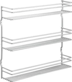 Półka na przyprawy 3 Poziomy Metaltex Pepito 2 Srebrna