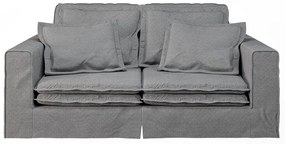 Szara sofa 196 cm Nora – Ropez