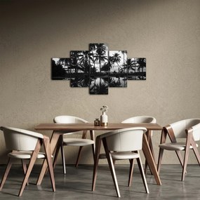 Obraz tropikalnej wyspy (125x70 cm)