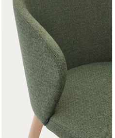 Ciemnozielone krzesło Darice – Kave Home