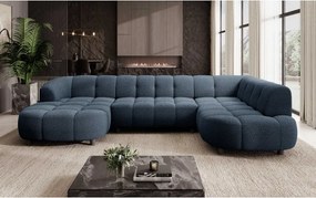 Narożnik VELPA XL Prawostronny z elektryczną regulacją siedziska w tkaninie LOOP 14 WERSAL