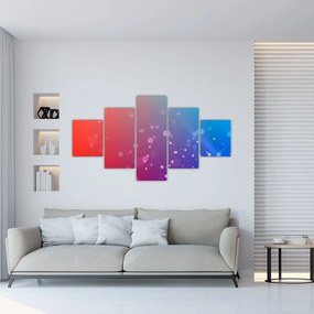 Nowoczesne malarstwo abstrakcyjne (125x70 cm)