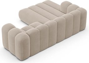 Beżowy narożnik (lewostronny) Lupine – Micadoni Home